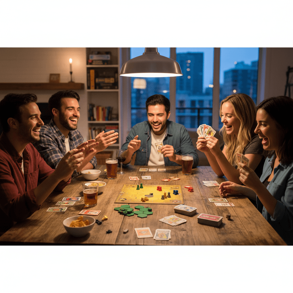 Card Games Evening - Poker & Exploding Kittens